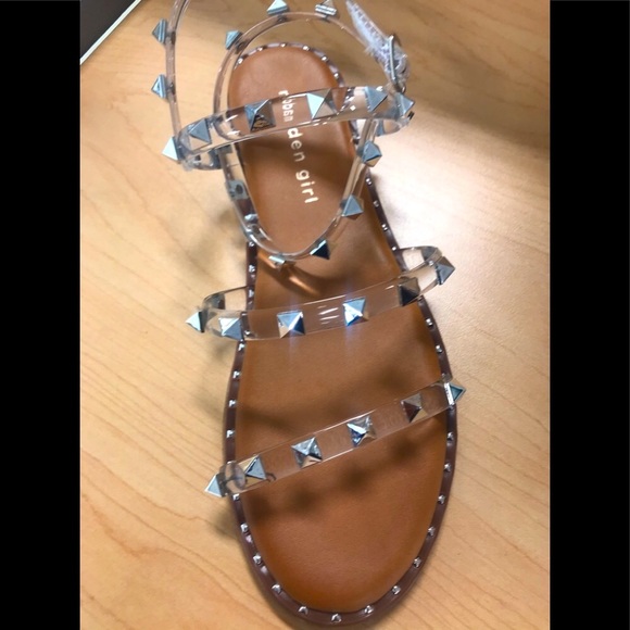 madden girl spiked sandals